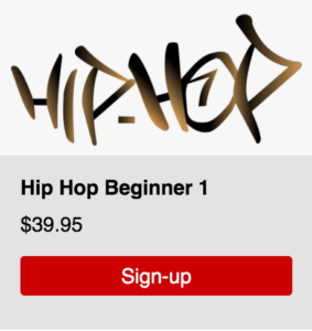 Hip Hop beginner class
